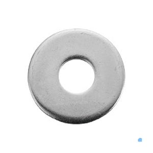 Plochá okrúhla oceľová zinková podložka DIN9021 details